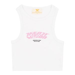Cropped Tank Top Pink