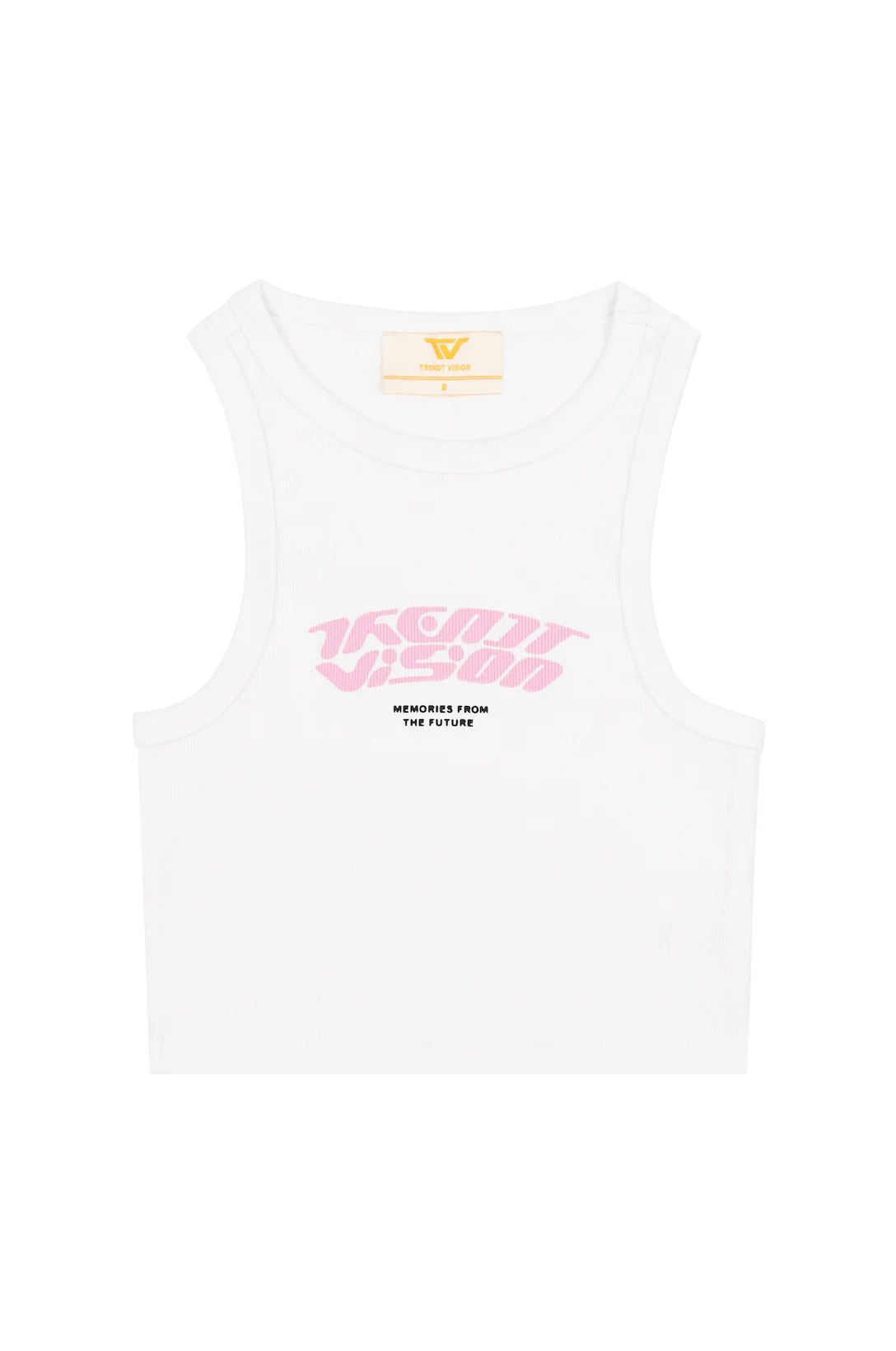 Cropped Tank Top Pink Cropped Tank Top Pink