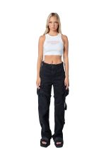 Cropped Tank Top Pink