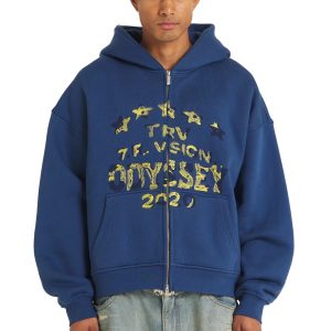 Odyssey Zip-Hoodie Blue