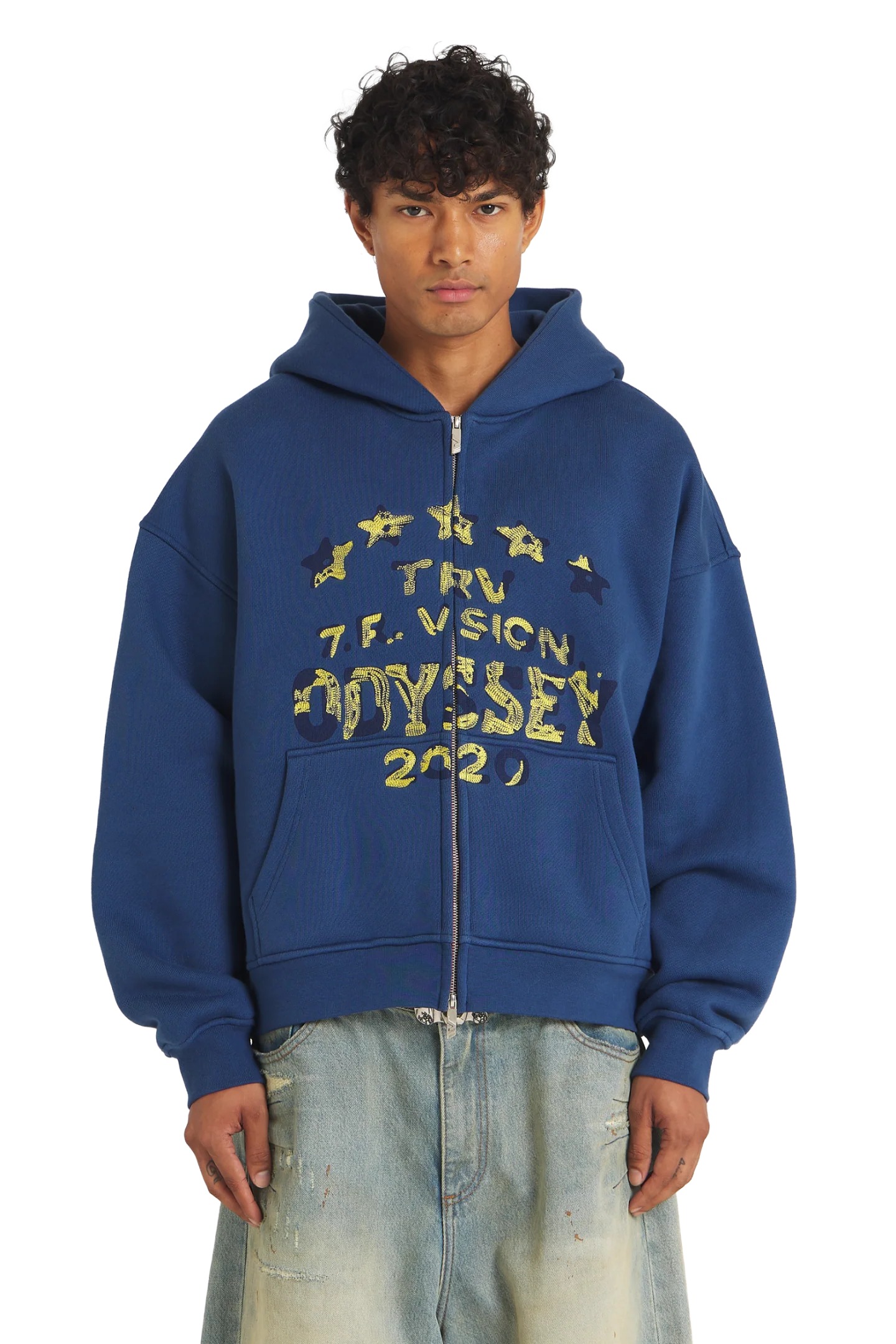 Odyssey Zip-Hoodie Blue Odyssey Zip-Hoodie Blue