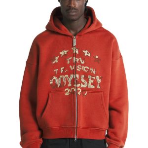Trendt Vision Odyssey Zip-Hoodie Red
