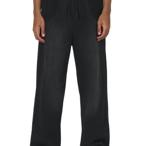 Trendt Vision Black Sweat Pants
