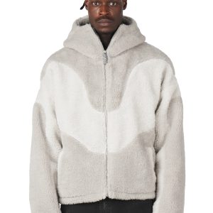 Trendt Vision Stone Grey Fleece Jacket