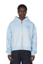 Trendt Vision Baby Blue Zip Hoodie