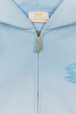 Trendt Vision Baby Blue Zip Hoodie