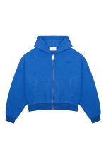 Trendt Vision Blue Logo Zip Hoodie