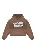 Trendt Vision Brown Logo Hoodie