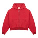 Trendt Vision Red Logo Zip Hoodie